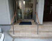 手摺取り付け工事　葛飾区東新小岩