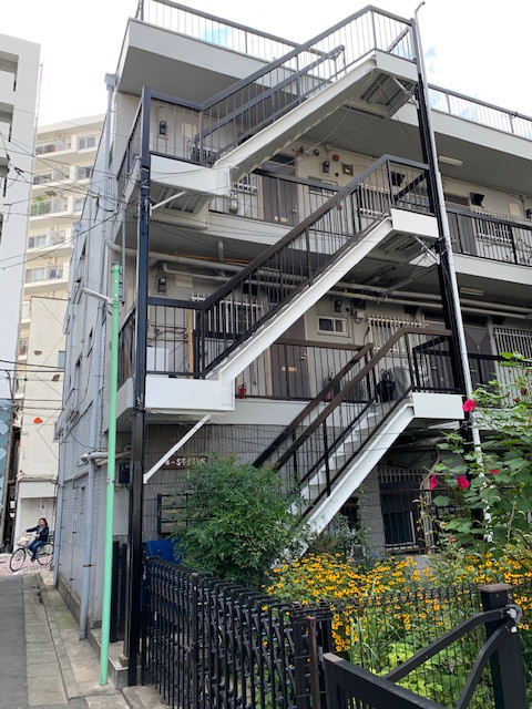 補強及び塗装工事終了後